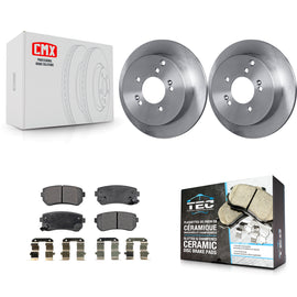 Kit de disques de frein à disque arrière et plaquettes en céramique, pour Hyundai Tucson Kia Sportage AWD 