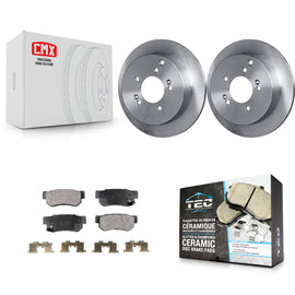 Rotor de frein à disque arrière et Kit de plaquettes en céramique, pour Hyundai Santa Fe Kia Sportage Tucson 