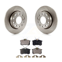 Load image into Gallery viewer, Rear Brake Rotor &amp; Ceramic Pad Kit For Audi A4 Quattro With 255mm Diameter