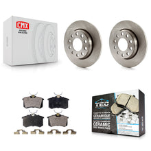 Load image into Gallery viewer, Rear Brake Rotor &amp; Ceramic Pad Kit For Audi A4 Quattro With 255mm Diameter