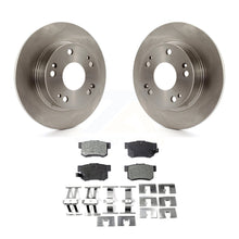 Load image into Gallery viewer, Rear Disc Brake Rotors And Ceramic Pads Kit For Honda Accord Acura TSX