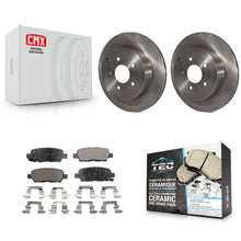 Load image into Gallery viewer, Rear Brake Rotors Ceramic Pad Kit For Nissan Murano INFINITI Pathfinder QX60 Q50