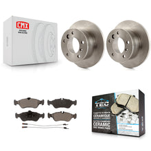 Charger l'image dans la galerie, Rear Disc Brake Rotors And Ceramic Pads Kit For Freightliner Sprinter 3500