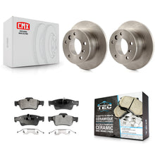 Charger l'image dans la galerie, [Rear] 2005-2011 Mercedes-Benz G55 AMG Premium OE Brake Rotors &amp; Ceramic Pads Kit For Max Braking