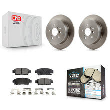 Load image into Gallery viewer, [Rear] 2004-2010 Toyota Sienna Premium OE Brake Rotors &amp; Ceramic Pads Kit For Max Braking