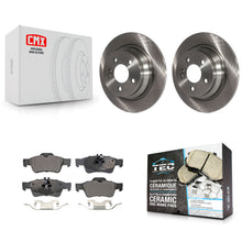 Charger l'image dans la galerie, Rear Brake Rotor &amp; Ceramic Pad Kit For Mercedes-Benz E320 E350 E500 E250 E63 AMG