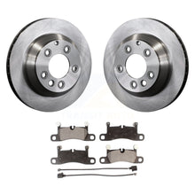 Charger l&#39;image dans la galerie, Rear Disc Brake Rotor And Ceramic Pad Kit For Porsche Cayenne Volkswagen Touareg