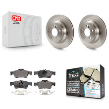 Load image into Gallery viewer, Rear Brake Rotors &amp; Ceramic Pad Kit For Mercedes-Benz E350 E320 E500 CLS550 E400