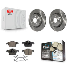 Load image into Gallery viewer, [Rear] 2003-2014 Volvo XC90 Premium OE Brake Rotors &amp; Ceramic Pads Kit For Max Braking