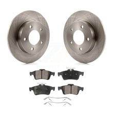 Charger l&#39;image dans la galerie, Rear Disc Brake Rotors And Ceramic Pads Kit For Mazda 3 Sport