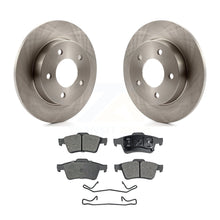 Charger l&#39;image dans la galerie, Rear Disc Brake Rotors And Ceramic Pads Kit For 2004-2005 Mazda 3 2.0L