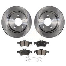 Charger l&#39;image dans la galerie, Rear Disc Brake Rotors And Ceramic Pads Kit For Mazda 3 Sport