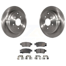 Charger l&#39;image dans la galerie, Rear Disc Brake Rotors And Ceramic Pads Kit For 2005-2010 Honda Odyssey