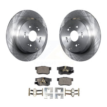 Load image into Gallery viewer, Rear Disc Brake Rotors And Ceramic Pads Kit For Honda CR-V Acura RDX