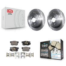 Charger l'image dans la galerie, Rear Disc Brake Rotors And Ceramic Pads Kit For Honda CR-V Acura RDX