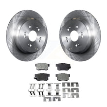 Load image into Gallery viewer, Rear Disc Brake Rotors And Ceramic Pads Kit For Acura RDX