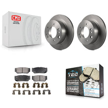 Load image into Gallery viewer, [Rear] 2003-2006 Kia Sorento Premium OE Brake Rotors &amp; Ceramic Pads Kit For Max Braking
