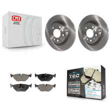 Charger l'image dans la galerie, [Rear] 2003 Saab 9-3 Sedan With Solid Premium OE Brake Rotors &amp; Ceramic Pads Kit For Max Braking