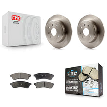 Load image into Gallery viewer, [Rear] 2004-2006 Chevrolet Epica Suzuki Verona Premium OE Brake Rotors &amp; Ceramic Pads Kit For Max Braking