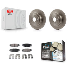 Load image into Gallery viewer, Rear Disc Brake Rotors And Ceramic Pads Kit For Subaru Legacy