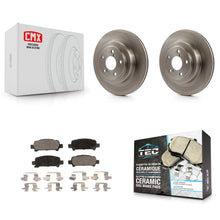 Load image into Gallery viewer, Rear Disc Brake Rotors And Ceramic Pads Kit For Subaru Legacy
