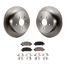 Load image into Gallery viewer, Rear Brake Rotor Ceramic Pad Kit For 08-09 Subaru Legacy With 17&quot; Factory Wheels