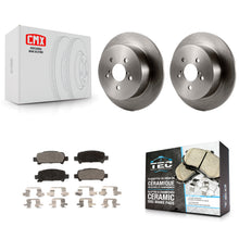 Load image into Gallery viewer, Rear Brake Rotor Ceramic Pad Kit For 08-09 Subaru Legacy With 17" Factory Wheels