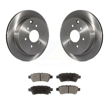 Charger l&#39;image dans la galerie, Rear Disc Brake Rotors And Ceramic Pads Kit For 2006-2007 Nissan Xterra