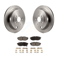 Charger l&#39;image dans la galerie, Rear Disc Brake Rotors And Ceramic Pads Kit For Subaru Tribeca B9