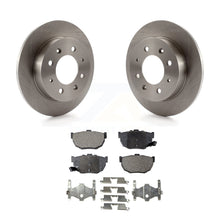 Charger l&#39;image dans la galerie, Rear Disc Brake Rotors And Ceramic Pads Kit For Kia Spectra Spectra5