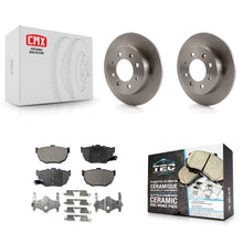 Load image into Gallery viewer, Rear Disc Brake Rotors And Ceramic Pads Kit For Kia Spectra Spectra5