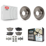 Rear Disc Brake Rotors And Ceramic Pads Kit For Kia Spectra Spectra5