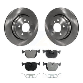 [Rear] 2004-2010 BMW X3 Premium OE Brake Rotors & Ceramic Pads Kit For Max Braking