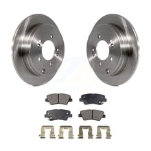 Charger l&#39;image dans la galerie, Rear Disc Brake Rotors And Ceramic Pads Kit For 2007-2009 Kia Amanti