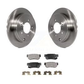 [Rear] 2006-2009 Hyundai Azera Premium OE Brake Rotors & Ceramic Pads Kit For Max Braking
