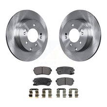 Load image into Gallery viewer, Rear Disc Brake Rotors And Ceramic Pad Kit For Hyundai Sonata Tucson Kia Cadenza