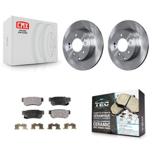 Charger l'image dans la galerie, Rear Disc Brake Rotors And Ceramic Pads Kit For Hyundai Sonata 3.3L