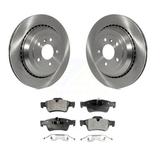 Charger l&#39;image dans la galerie, Rear Brake Rotors Ceramic Pad Kit For Mercedes-Benz ML350 GL450 R350 GL550 GL350