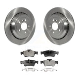 Rear Brake Rotors Ceramic Pad Kit For Mercedes-Benz ML350 GL450 R350 GL550 GL350