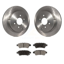 Charger l&#39;image dans la galerie, Rear Disc Brake Rotors And Ceramic Pads Kit For 2005-2012 Nissan Pathfinder