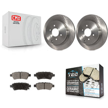 Charger l'image dans la galerie, [Rear] 2005-2012 Nissan Pathfinder Premium OE Brake Rotors &amp; Ceramic Pads Kit For Max Braking