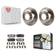 Load image into Gallery viewer, Rear Brake Rotors &amp; Ceramic Pad Kit For Kia Sedona Hyundai Entourage To 04/27/06