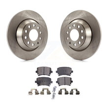 Charger l&#39;image dans la galerie, Rear Brake Rotor &amp; Ceramic Pad Kit For Audi A6 Quattro With 302mm Diameter