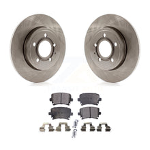 Charger l&#39;image dans la galerie, Rear Disc Brake Rotors And Ceramic Pads Kit For Audi A4 Quattro