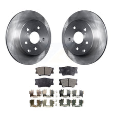 Load image into Gallery viewer, Rear Disc Brake Rotors And Ceramic Pads Kit For Toyota RAV4 Lexus HS250h