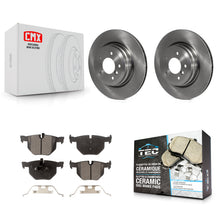 Load image into Gallery viewer, Rear Brake Rotors &amp; Ceramic Pad Kit For BMW 335i X1 xDrive 330i 335xi 335d 330xi