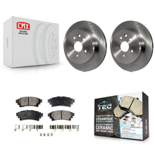 Charger l'image dans la galerie, Rear Disc Brake Rotors And Ceramic Pads Kit For Lexus IS250 IS350