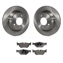 Charger l&#39;image dans la galerie, Rear Disc Brake Rotors And Ceramic Pads Kit For BMW 328i 325i 323i