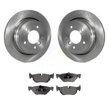 Load image into Gallery viewer, Rear Disc Brake Rotors And Ceramic Pads Kit For BMW 328i xDrive X1 328xi 325xi