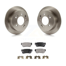 Load image into Gallery viewer, Rear Disc Brake Rotors And Ceramic Pads Kit For Hyundai Elantra